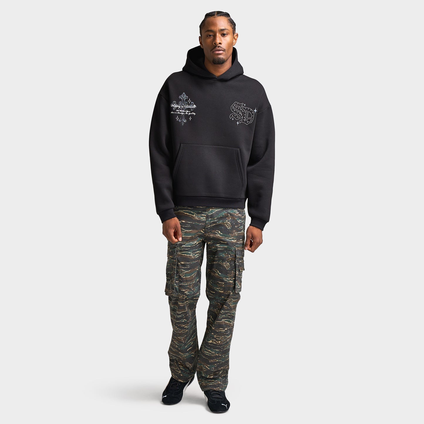 Supply & Demand Lamar Chandail à Capuchon / Noir