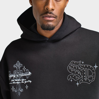Supply & Demand Lamar Chandail à Capuchon / Noir