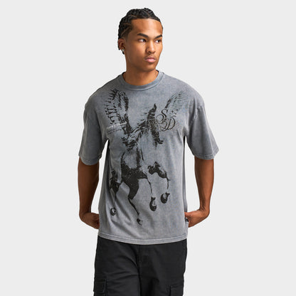 Supply & Demand Sherman t-shirt / Froissé Gris