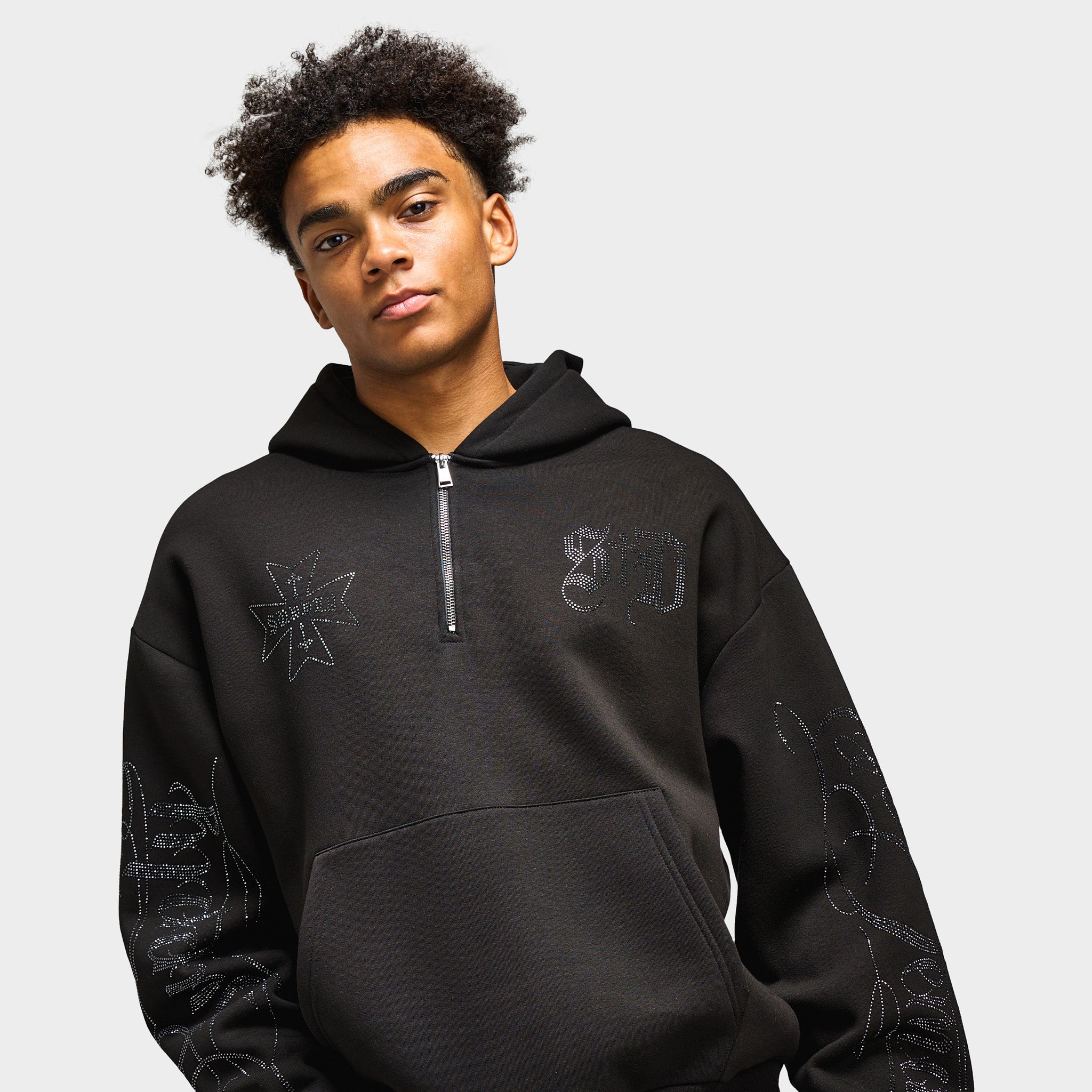 Supply & Demand Dust 1/4 Zip Hoodie / Black – JD Sports