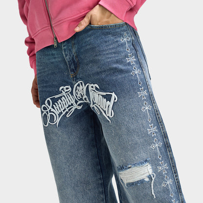 Supply & Demand Cholo Jean / Light Blue Wash Denim