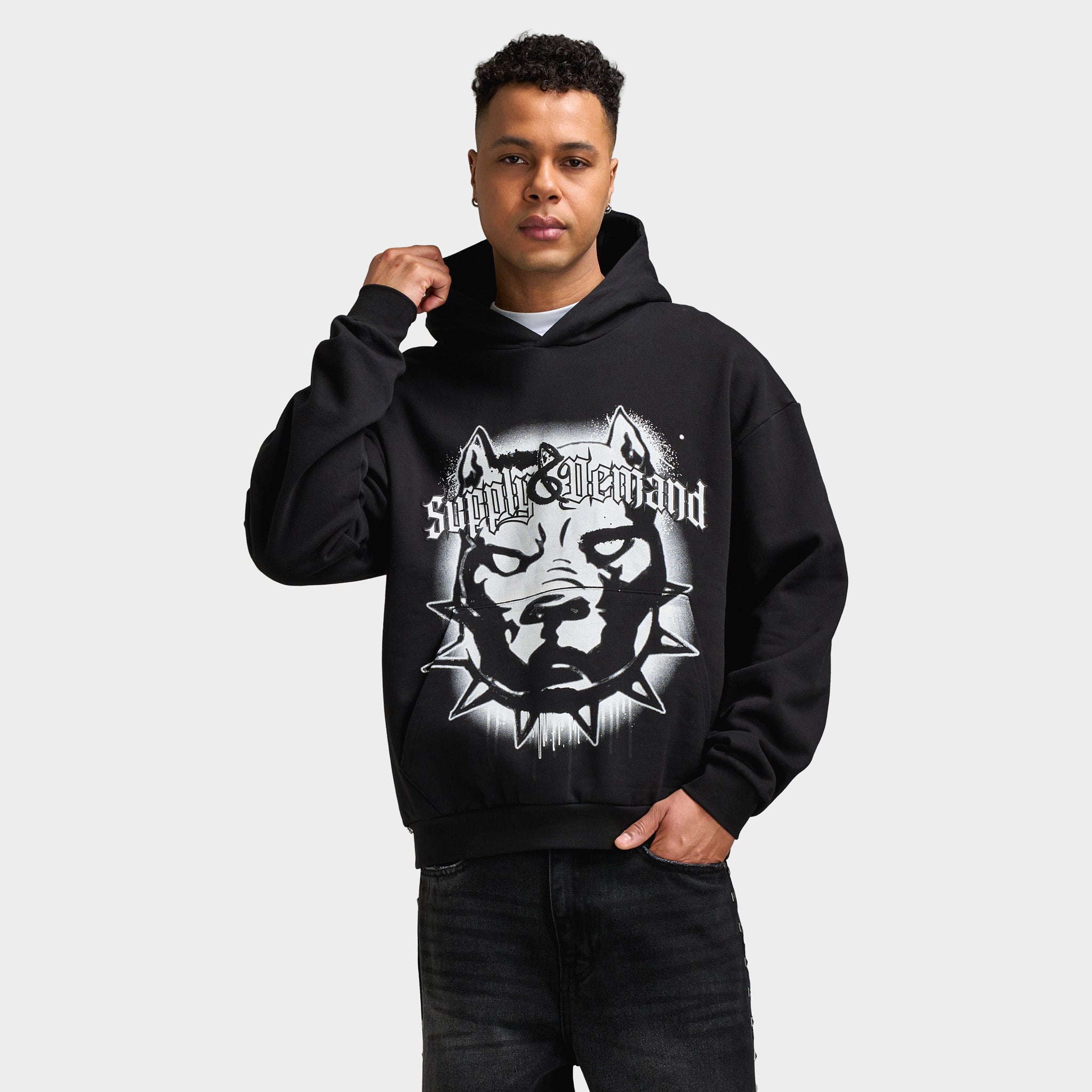 jackson johnson　　black pauldron hoodie Supply & Demand Thorn Hoodie / Black – JD Sports