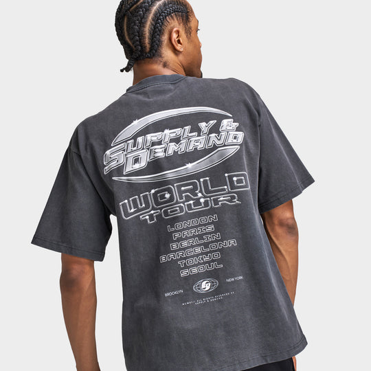 Supply & Demand Graphic T-Shirt Tuscan / Black
