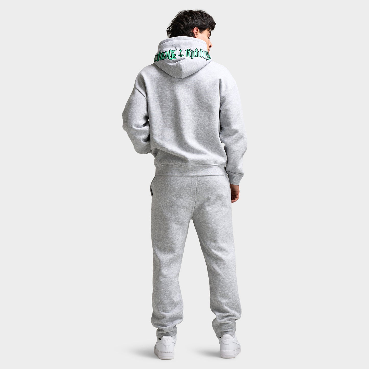 Supply & Demand Atomic Full-Zip Hoodie / Light Grey Marl