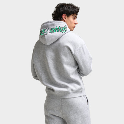 Supply & Demand Atomic Full-Zip Hoodie / Light Grey Marl