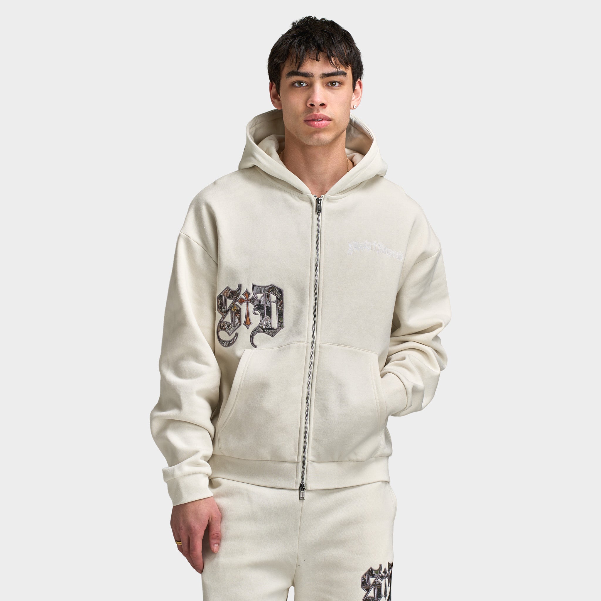 Supply & Demand Atomic Full-Zip Hoodie / Vaporous Gray – JD Sports