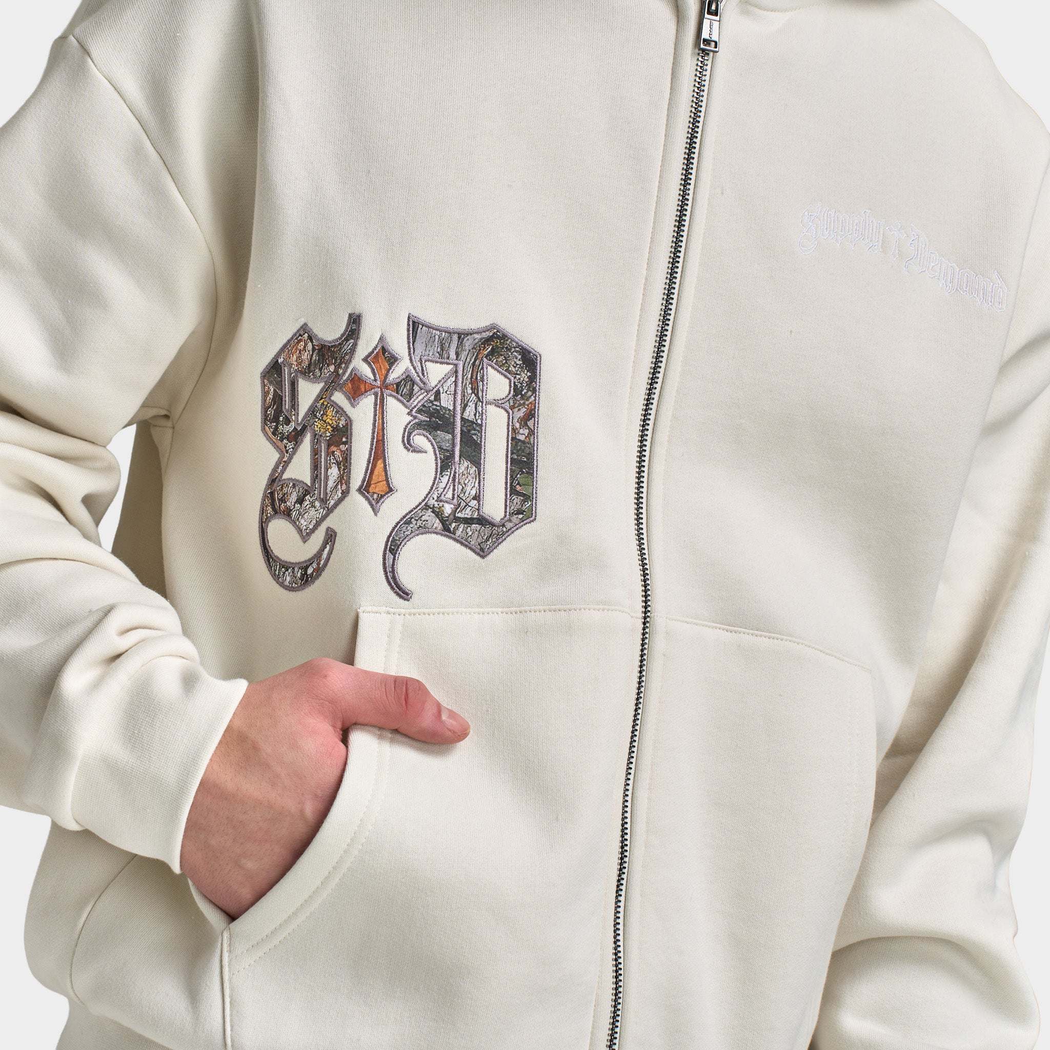 Supply & Demand Atomic Full-Zip Hoodie / Vaporous Gray – JD Sports
