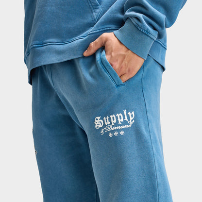 Supply & Demand Crosses Joggers / Copen Blue