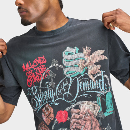 Supply & Demand T-shirt Motley  / Noir
