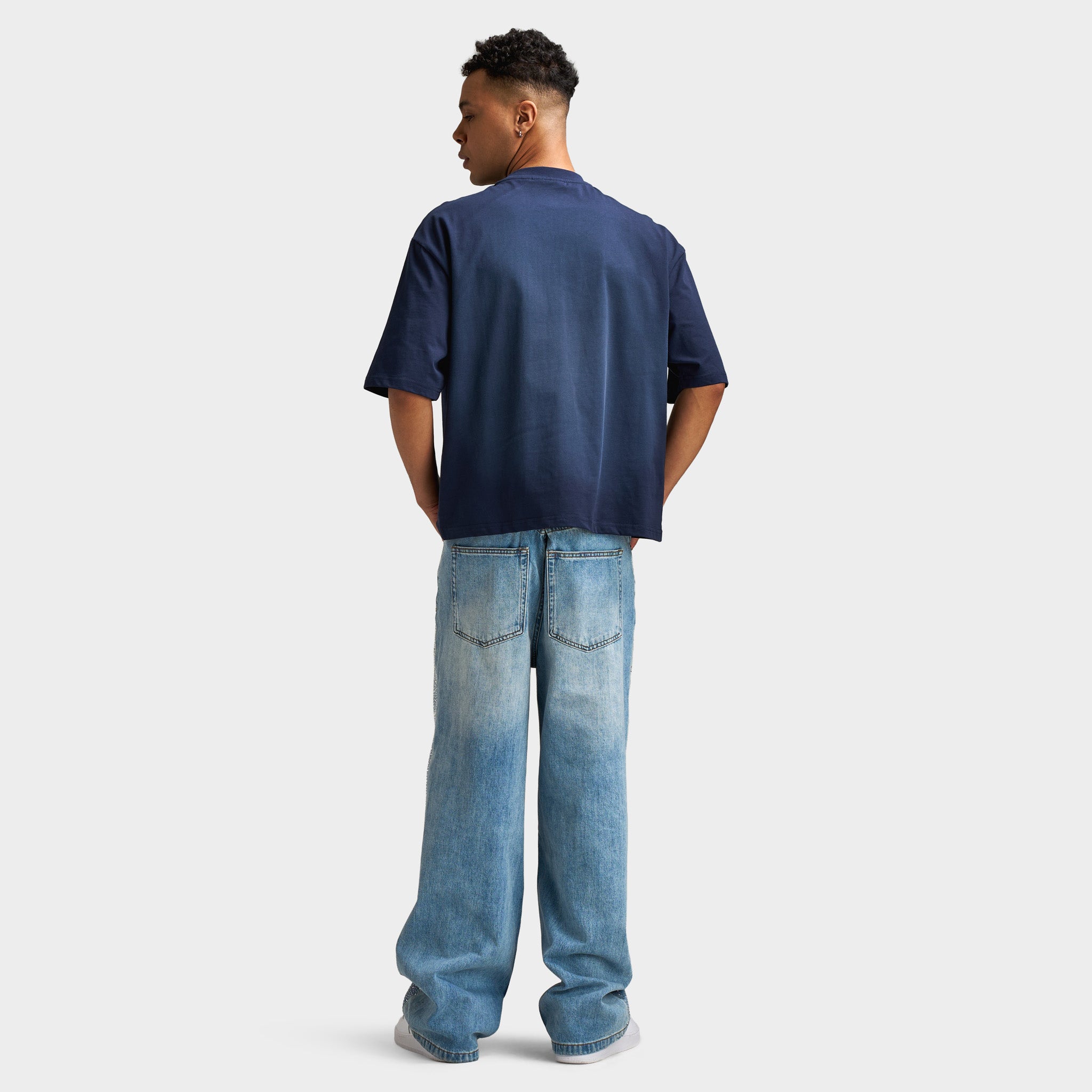 Supply & Demand Stitcher T-Shirt / Washed Navy Blazer – JD Sports