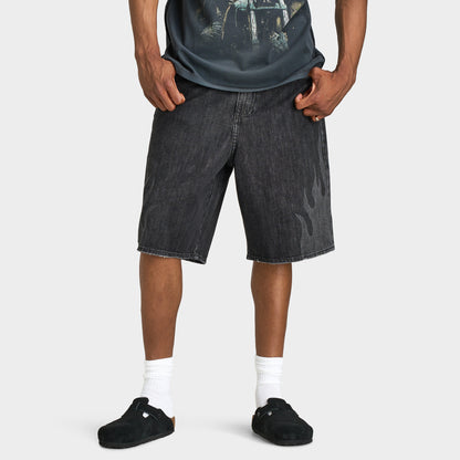 Supply & Demand Quay Flame Short / Noir Délavé