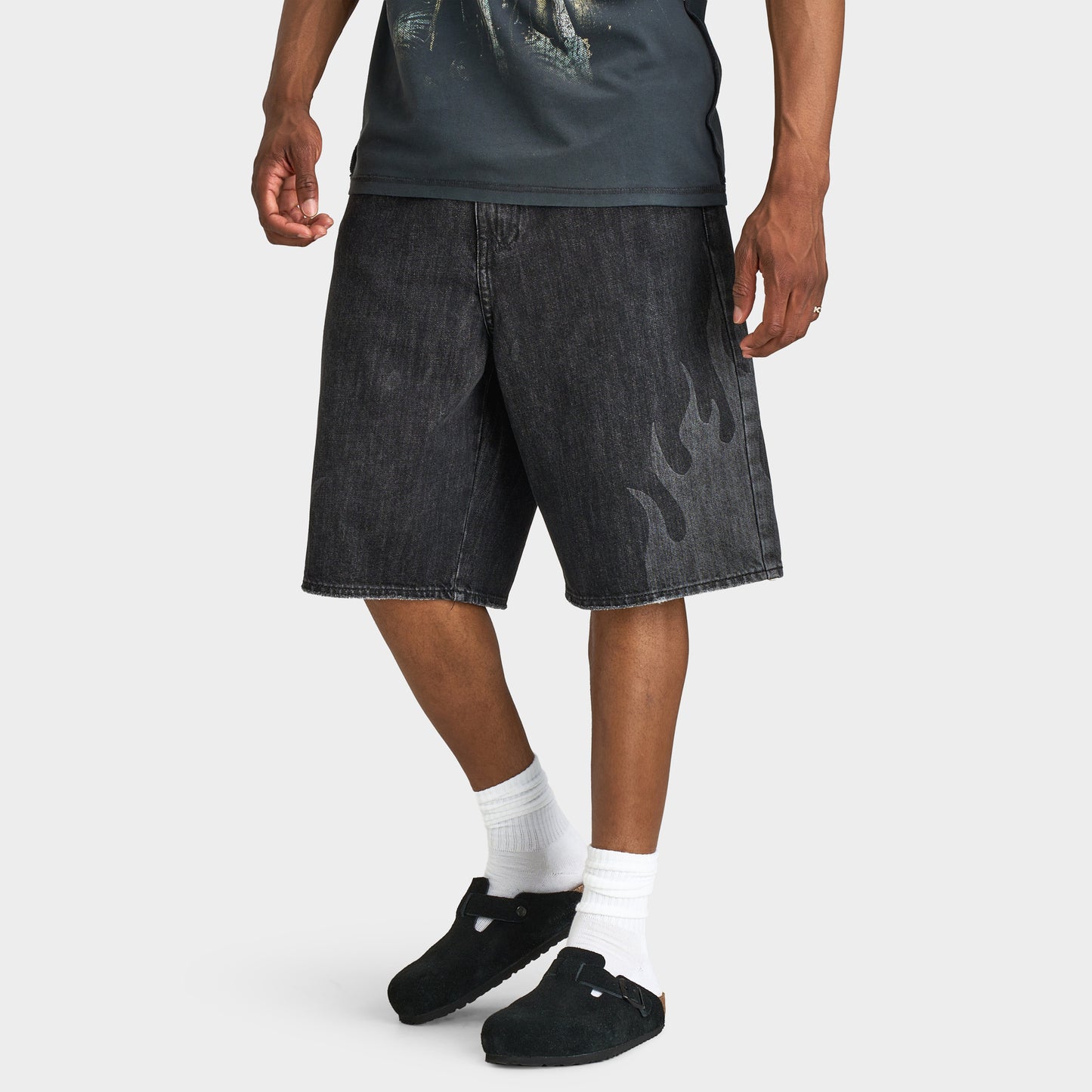 Supply & Demand Quay Flame Short / Noir Délavé