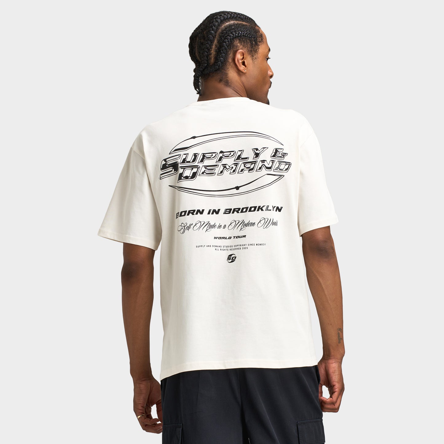 Supply & Demand T-shirt Mirage / Blanc