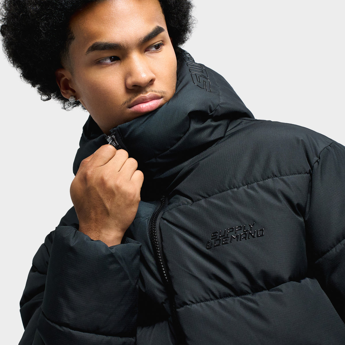 Supply & Demand Kelvin Jacket Big Ripstop / Black