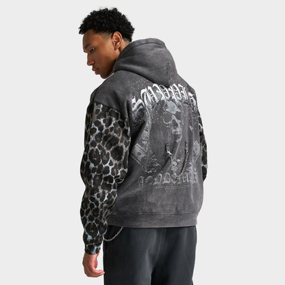 Supply & Demand Blueprint Hoodie  / Gris Volcanique Délavé