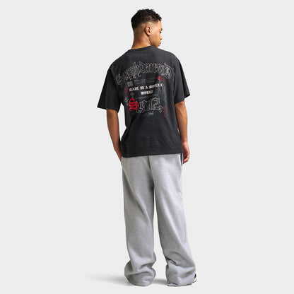 Supply & Demand Farish T-shirt / Noir délavé