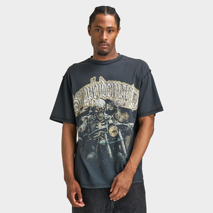 Supply & Demand T-shirt Structuré / Noir Délavé