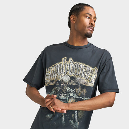 Supply & Demand T-shirt Structuré / Noir Délavé