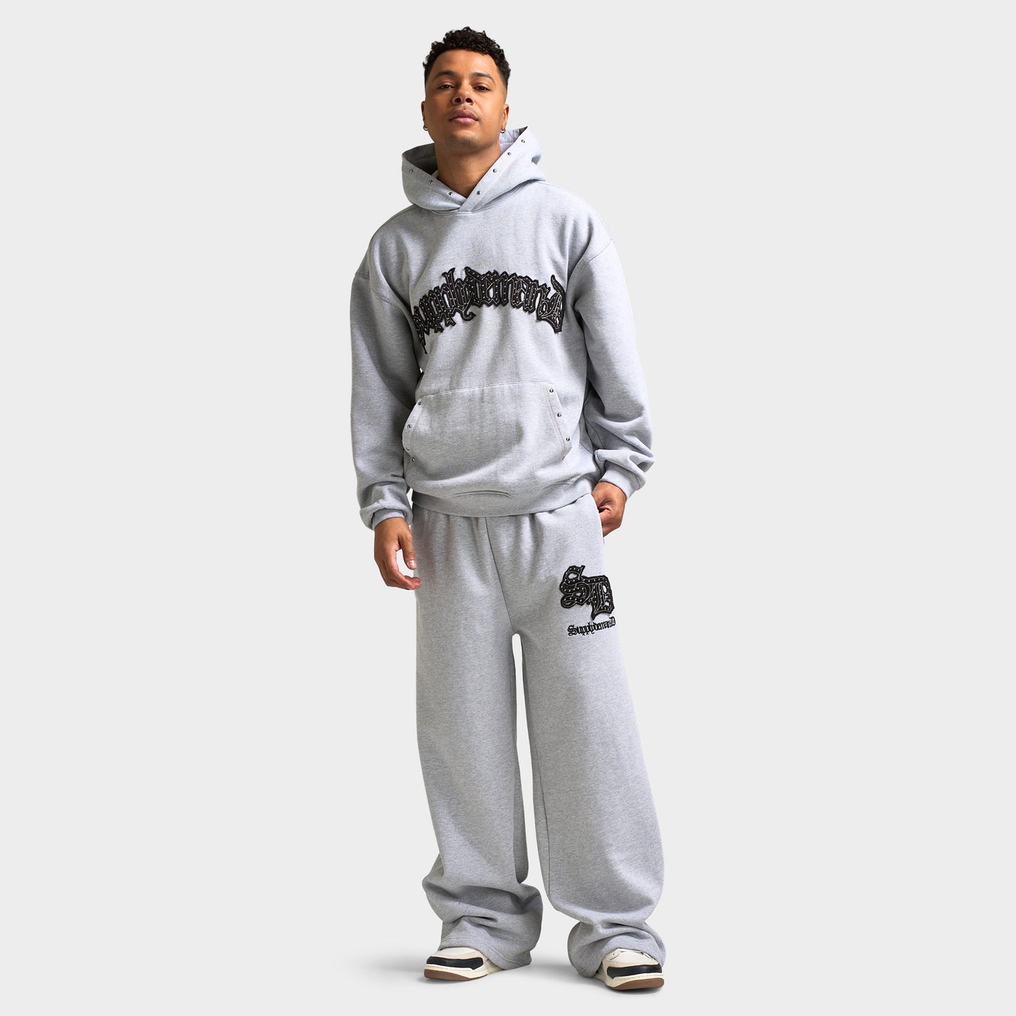 Supply & Demand Nuclear Hoodie / Light Grey Marl