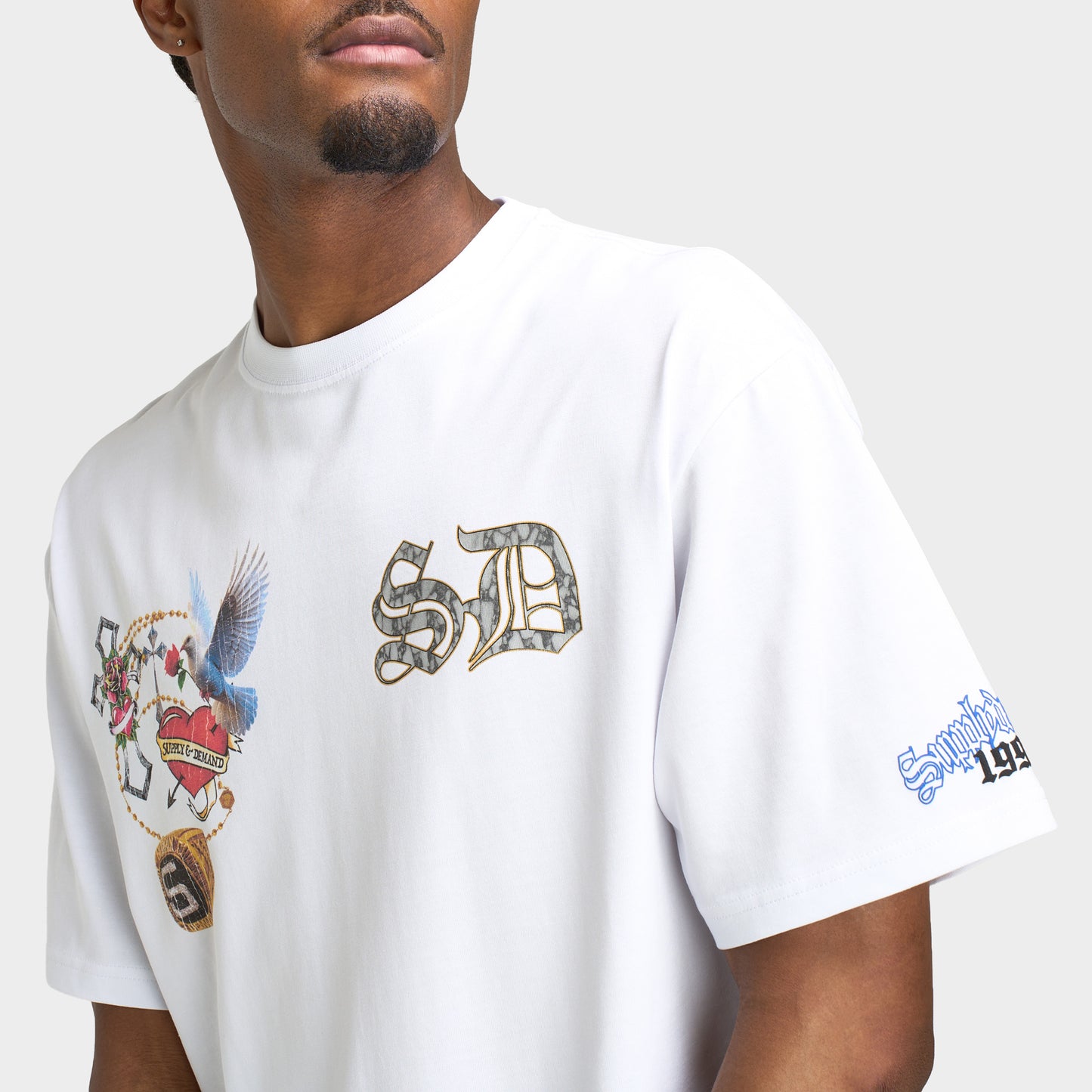 Supply & Demand Tatter Tee / Optic White