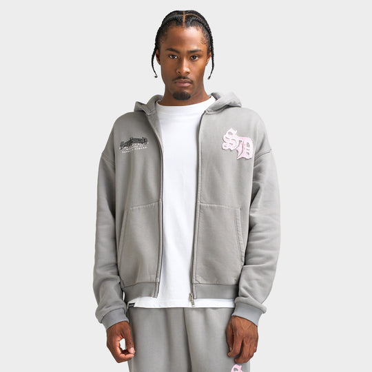 Supply & Demand Swatch Fullzip Hoodie / Washed Ultimate Gray
