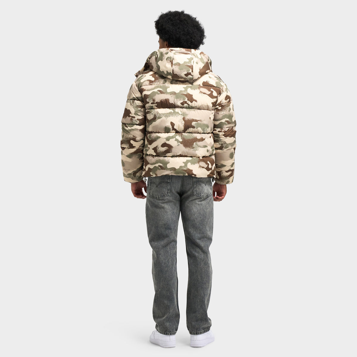 Supply & Demand Veste Spray Camo / Camouflage Deep Lichen