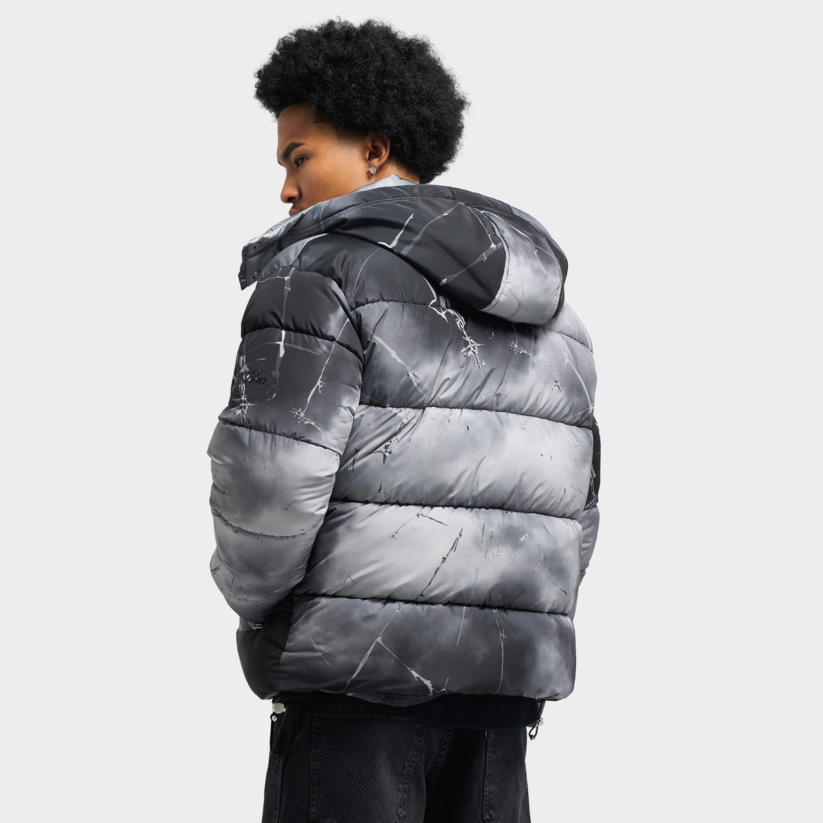 Supply & Demand Shatter Jacket / Black AOP