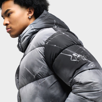 Supply & Demand Shatter Jacket / Black AOP