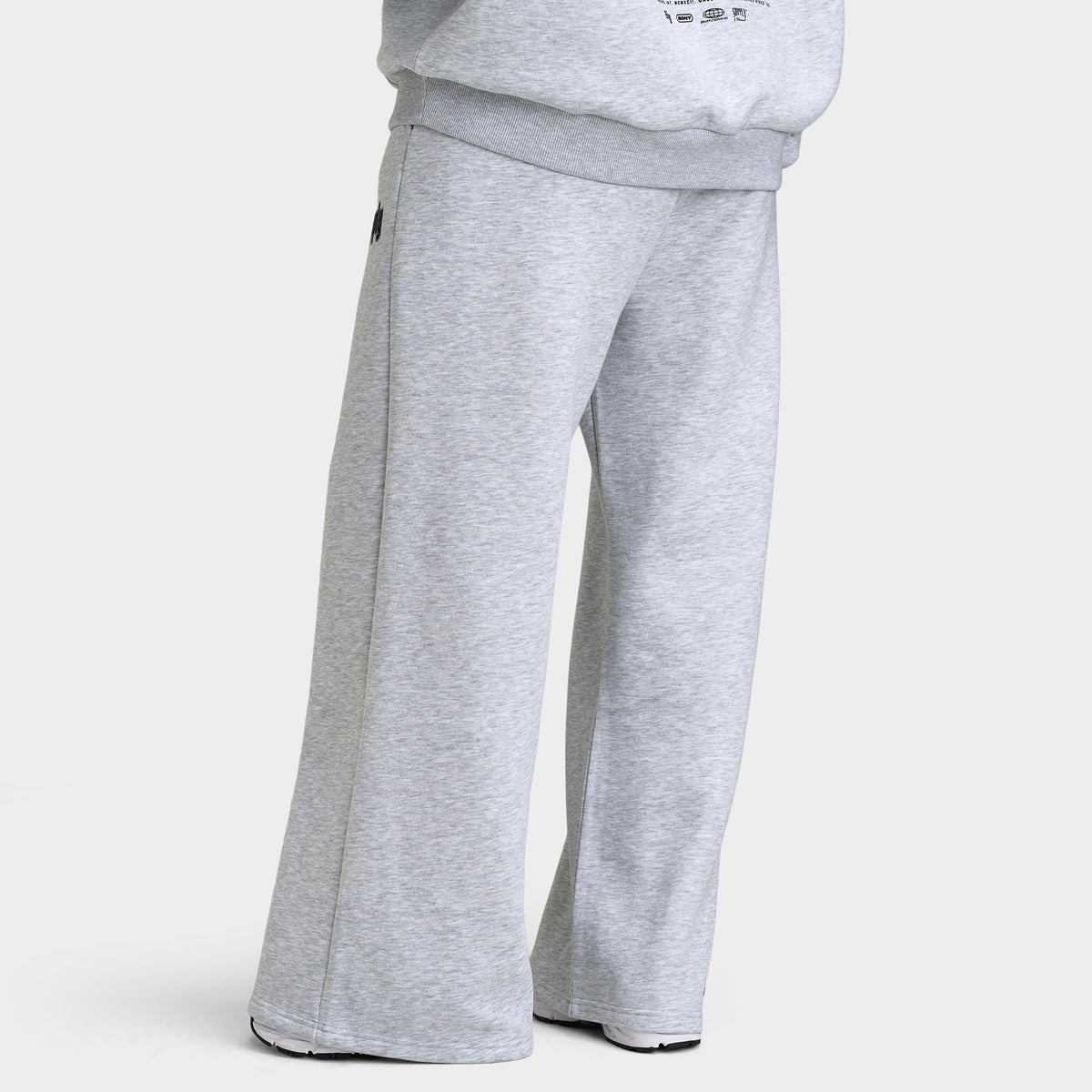 Supply & Demand Women's Wing Wide Leg Joggers / Light Grey