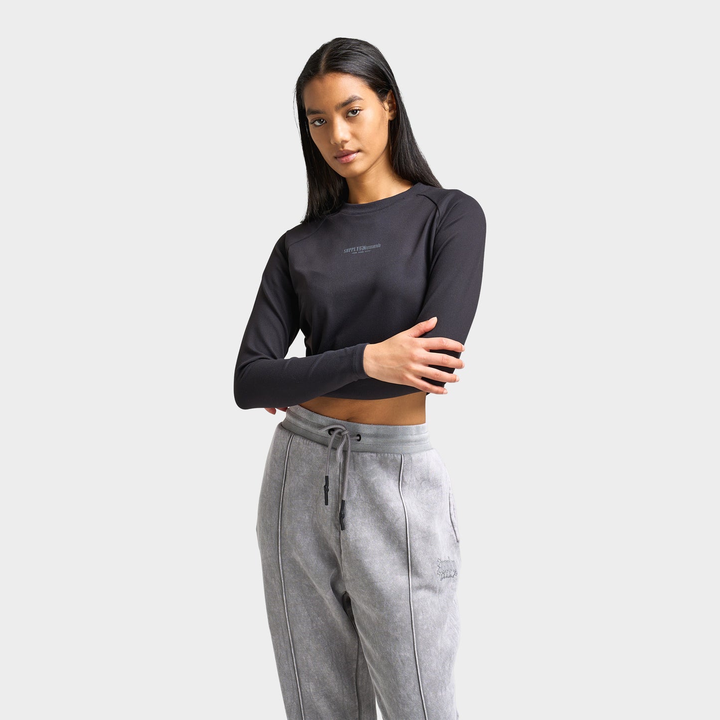 Supply & Demand Women's Supply Slim Tee / Black