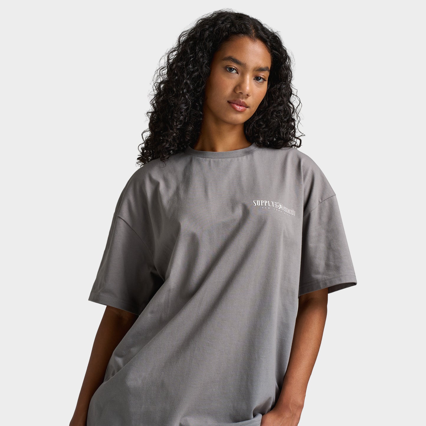 Supply & Demand Women's Scorp Tee / Distressed Grey