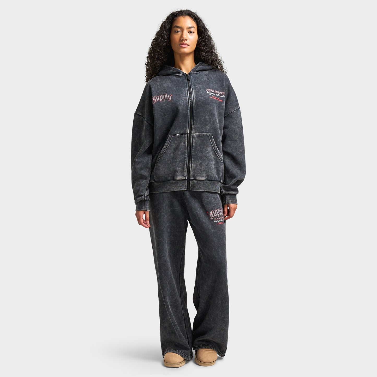 Supply & Demand Women's Angel Dream Joggers / Washed Black