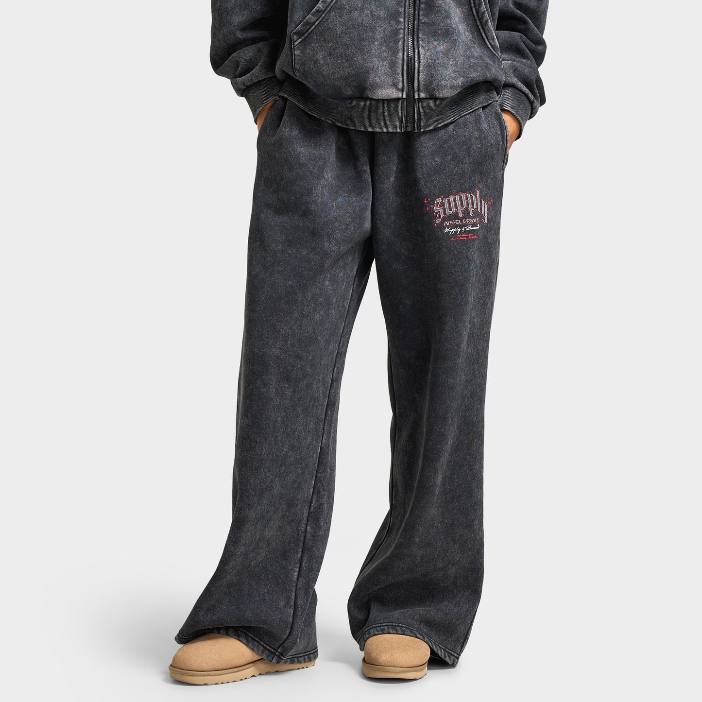 Supply & Demand Women's Angel Dream Joggers / Washed Black