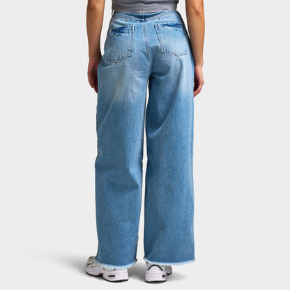 Supply & Demand Jean large femmes / Délavé moyen