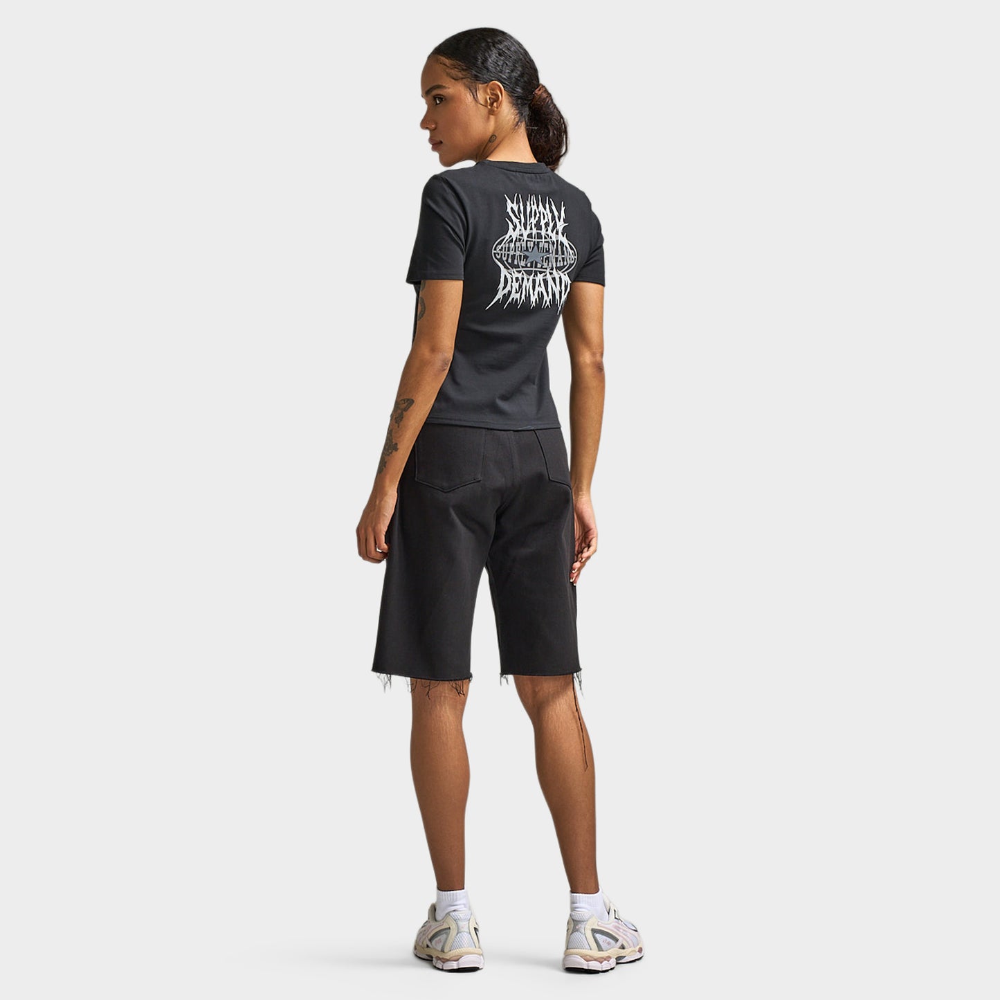 Supply & Demand Gothick T-Shirt / Black