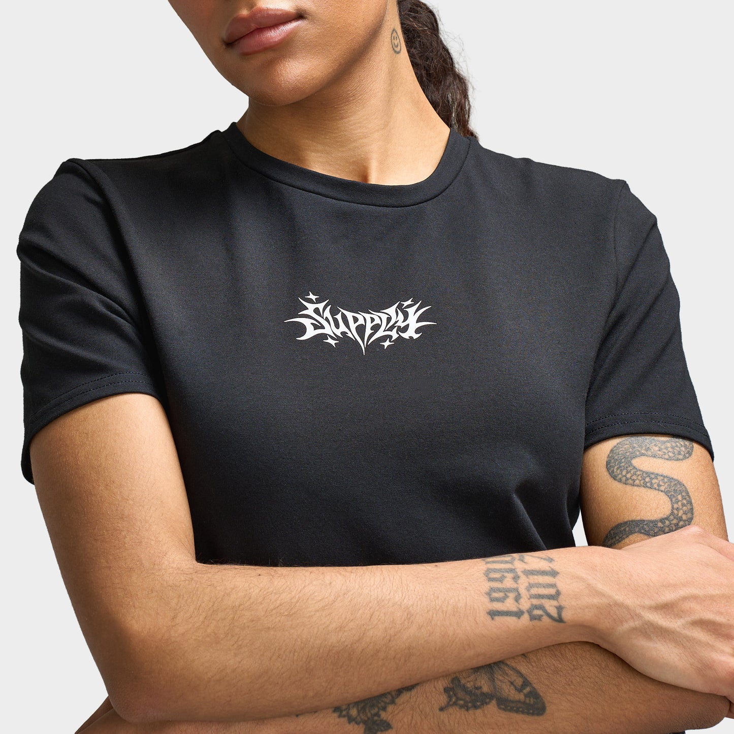 Supply & Demand Gothick T-Shirt / Black