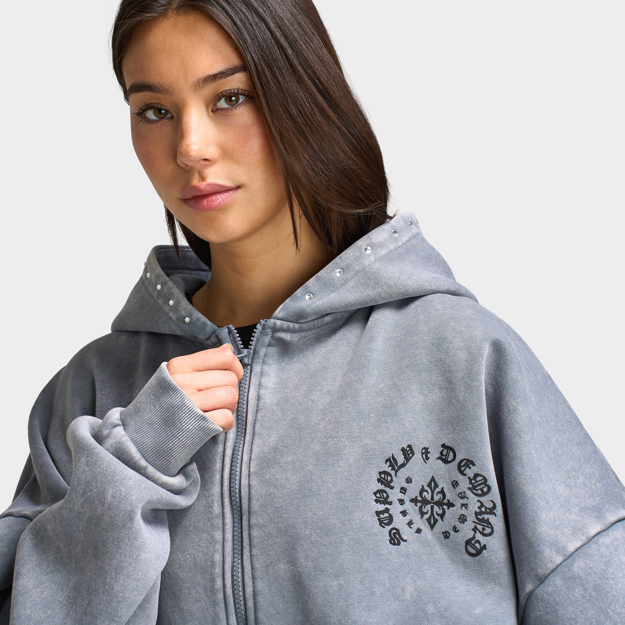 トップス JentLouis 3-Line Zip Hoodie Gray / M Supply & Demand Celtic Full-Zip Hoodie / Gray Shingles – JD Sports
