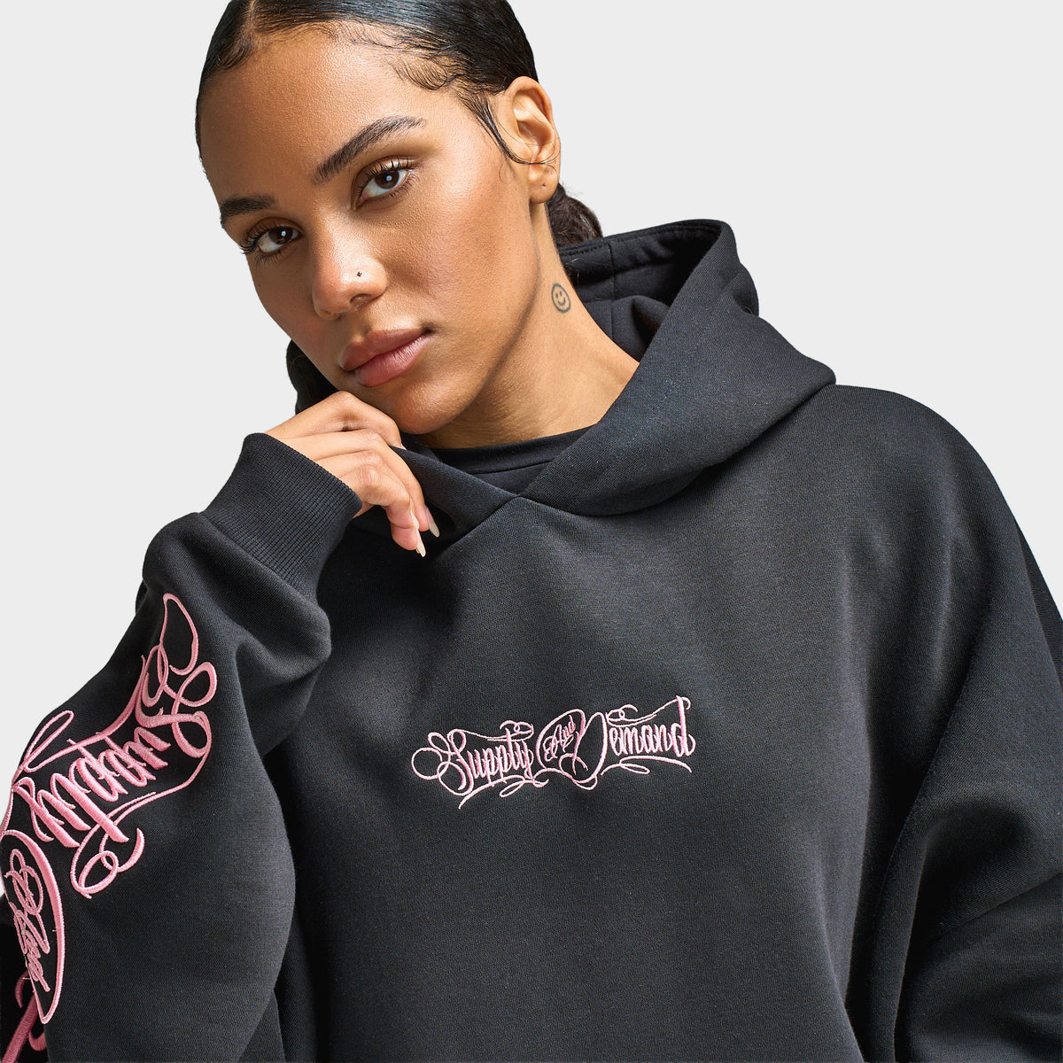 Supply Demand Tattoo Hoodie Black JD Sports supply-demand-tattoo-hoodie-black-jd-sports