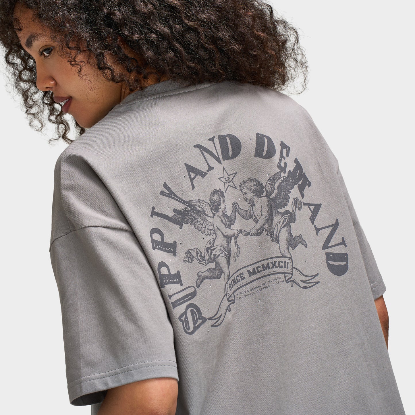 Supply & Demand Chariot T-Shirt / Dark Grey