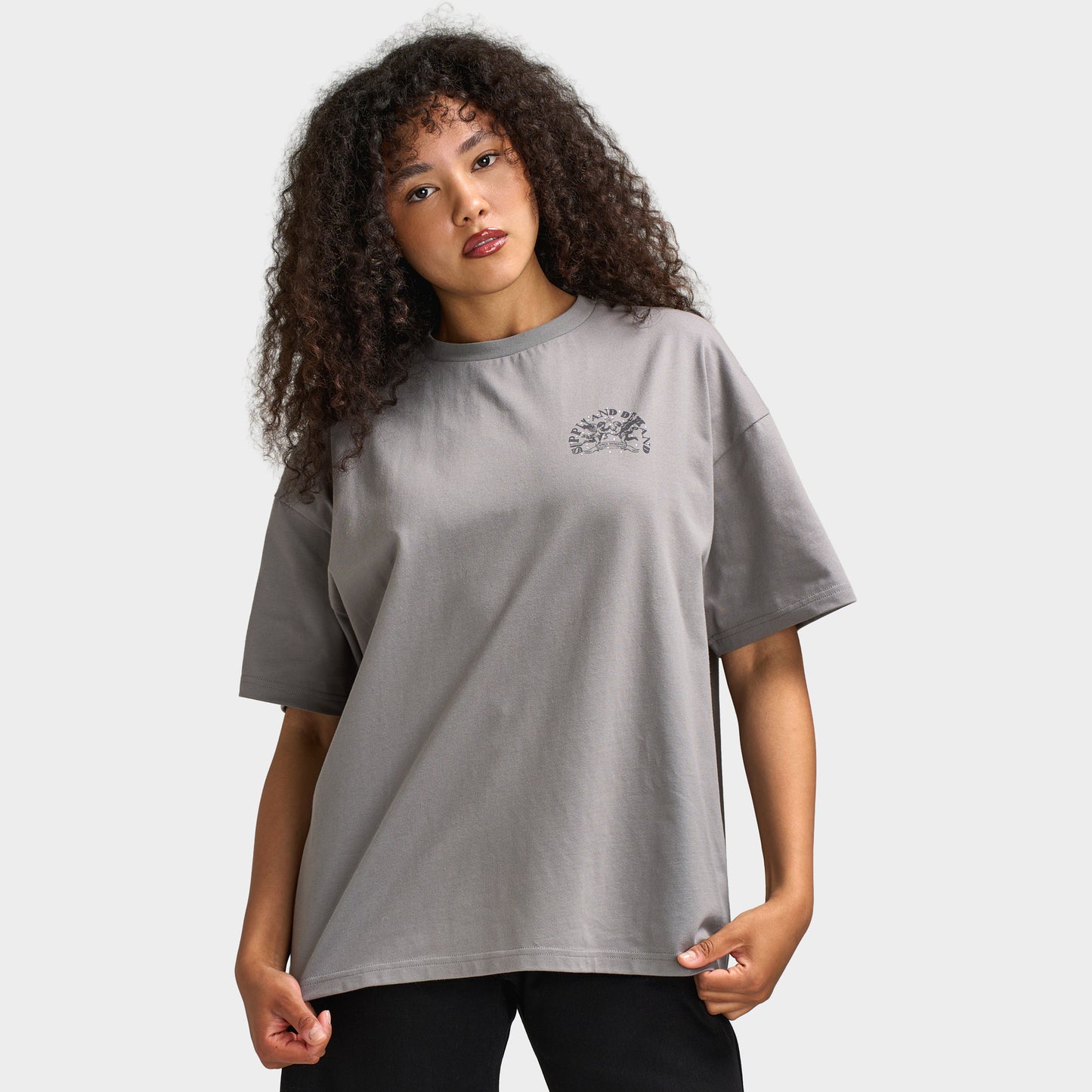 Supply & Demand Chariot T-Shirt / Dark Grey