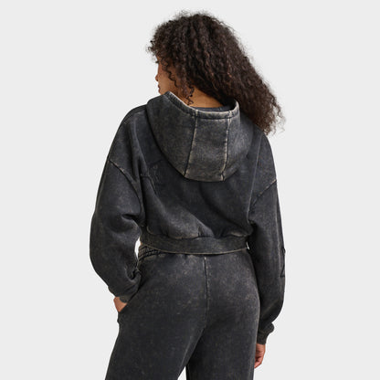 Supply & Demand Star Boxy Full-Zip Hoodie / Washed Charcoal