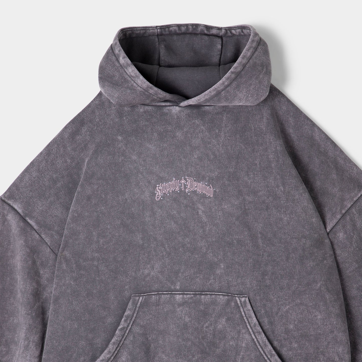 Supply & Demand Barns Over Head Hoodie / Washed Charcoal