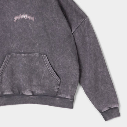 Supply & Demand Barns Over Head Hoodie / Washed Charcoal