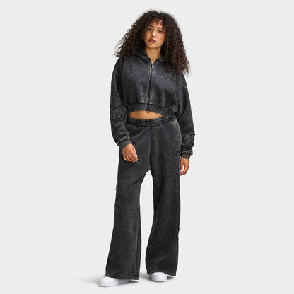Supply & Demand Star Wide Leg Pant / Washed Charcoal