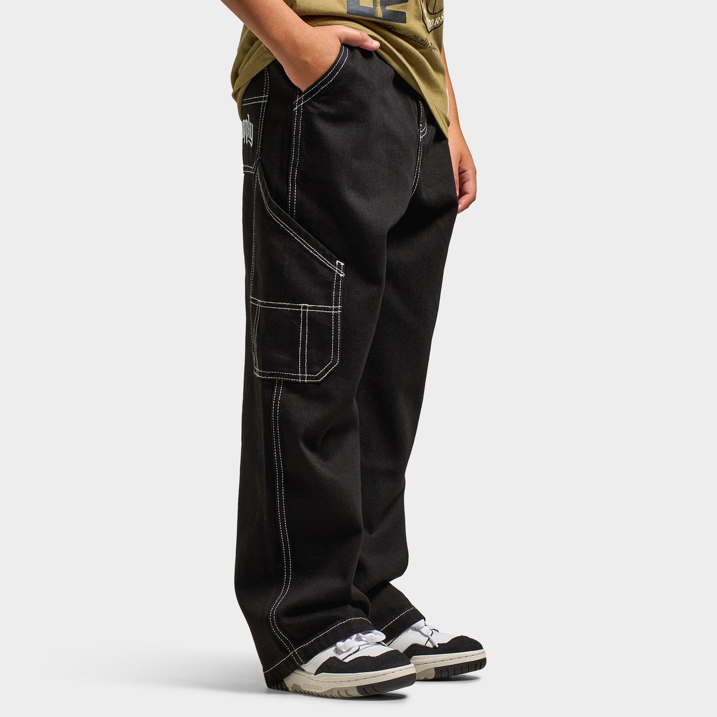 Supply & Demand Juniors' Nila Denim Jeans / Black