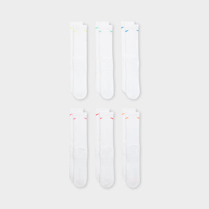 Nike Everyday Plus Chaussettes d'Entraînement avec Coussinets (6 Paquets) / Multicolore
