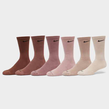 Nike Everyday Plus Cushioned Crew Socks (6 Pack) / Multi-Col