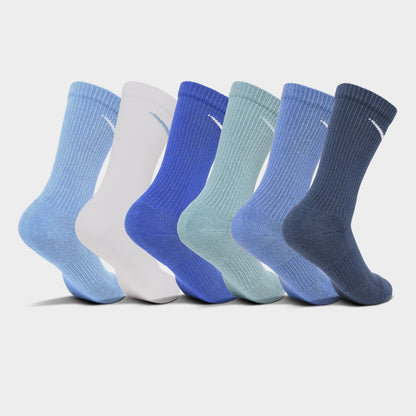 Nike Everyday Plus Chaussettes d'Entraînement Coussinées (6 Paquets) / Multicolore