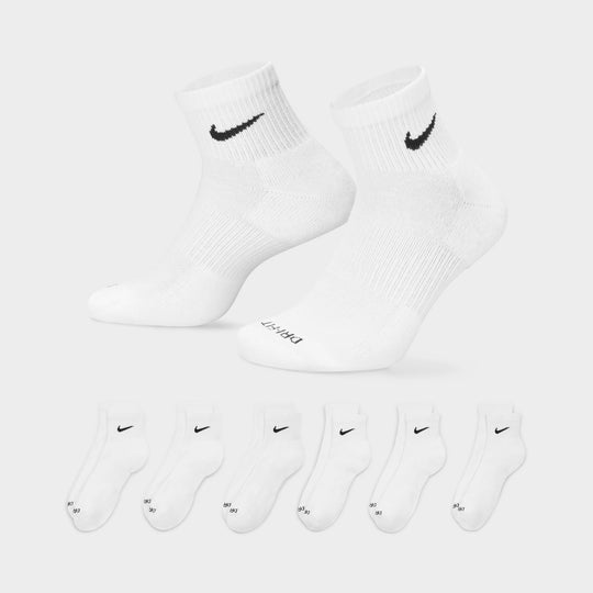 Nike Everyday Lightweight No Show Training Chaussettes Femme (6 Paires) / Multi-couleur