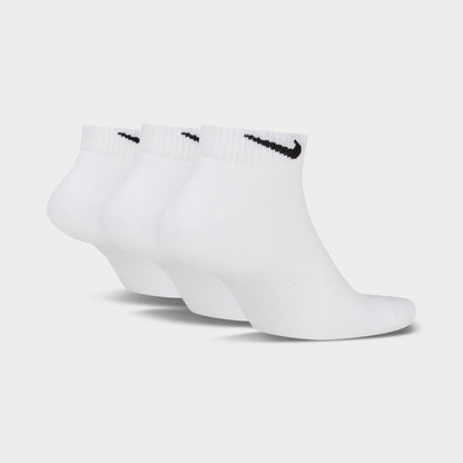 Nike Everyday Plus Chaussettes Coussinées d'Entraînement Basses/ Blanc (3-Paires)